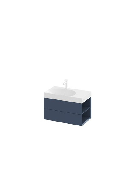 Izlietne Lite 800/450 R, balta bez pārplūdes un cauruma, XJXP1380000