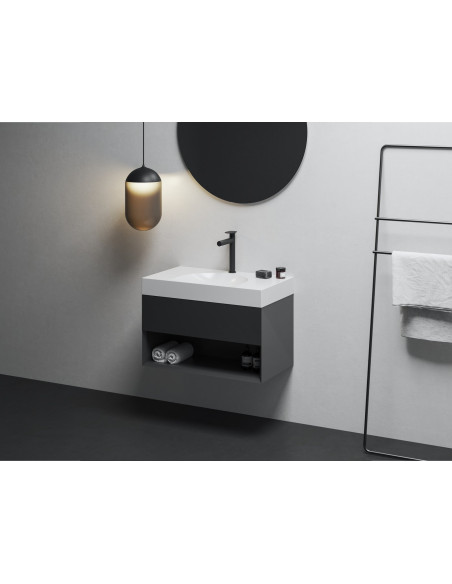 Izlietne Lite 800/450 S, balta bez pārplūdes ar caurumu, XJX01280004