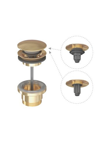 Izlietne Lite 800/450 S, balta bez pārplūdes ar...