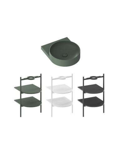 Izlietne Yard 400, keramika, bez cauruma,...