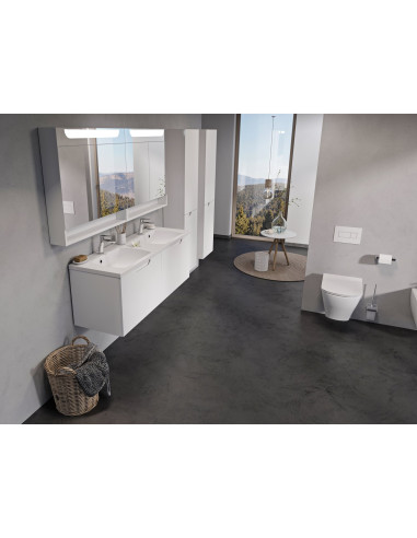 Dubultā izlietne Classic II 1300 balta ar...