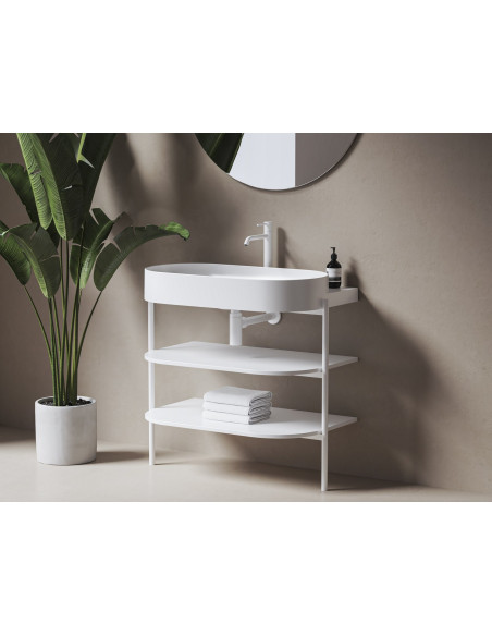 Izlietne Yard 800, keramika, balta, matēta, XJX0E280001