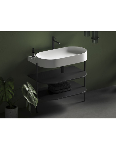 Izlietne Yard 800, keramika, balta, matēta, XJX0E280001