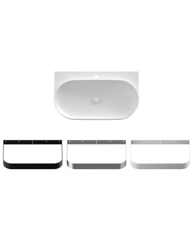 Izlietne Yard 800, keramika, balta, matēta,...