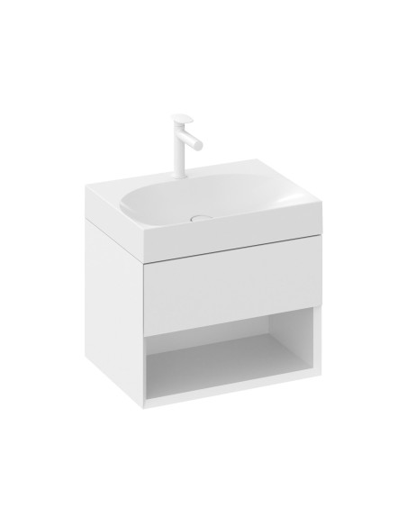 Izlietne Lite 600, balta bez pārplūdes ar caurumu, XJX01260004