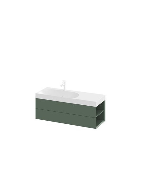 Izlietne Lite 1200/800 R, balta bez pārplūdes un cauruma, XJXP1312000