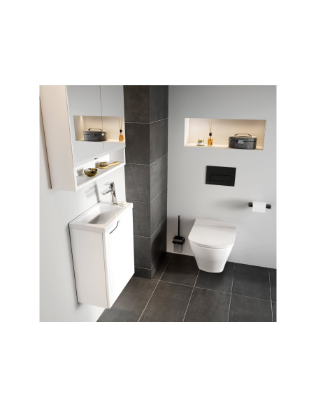 Maza izlietne Classic II 400 balta ar caurumiem, XJX01140004