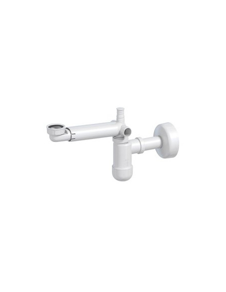 Maza izlietne Classic II 400 balta ar caurumiem, XJX01140004