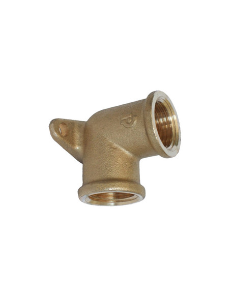 Līkums ar sienas stiprinājumu 6406G