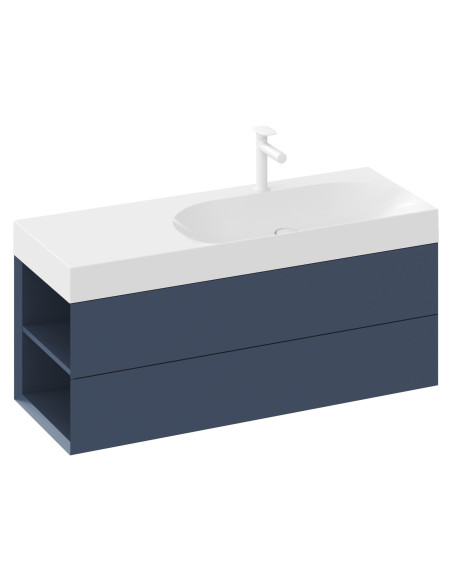 Izlietne Lite 1200/800 L, balta, bez pārplūdes ar caurumu, XJXL1212000