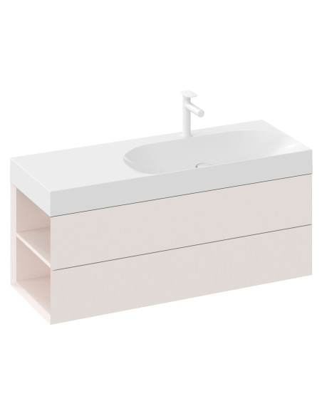 Izlietne Lite 1200/800 L, balta, bez pārplūdes ar caurumu, XJXL1212000