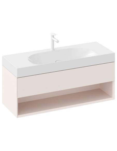 Izlietne Lite 1200/800 S, balta, bez pārplūdes ar caurumu, XJX01212000