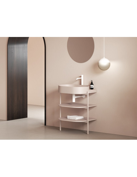 Izlietne Yard 600, keramikas, alabastra rozā, XJX0G260000