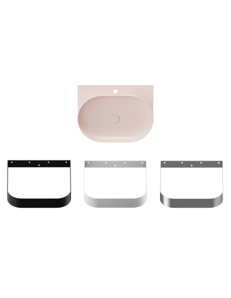 Izlietne Yard 600, keramikas, alabastra rozā, XJX0G260000