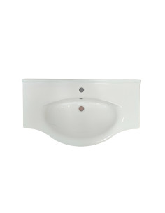 Hatria Keramiskā izlietne, 86x35/50cm, balta LUA - 2