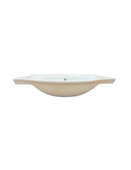 Keramiskā izlietne, 86x35/50cm, balta LUA - 3