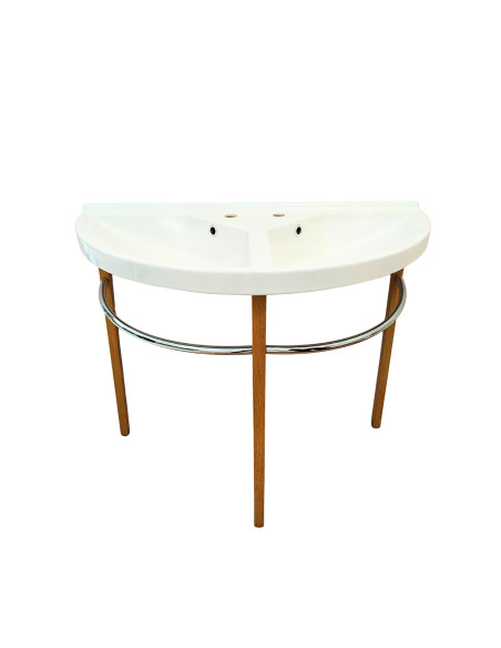 Keramiskā izlietne(dubulta)D96 balta - 1