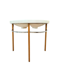 Keramiskā izlietne(dubulta)D96 balta - 1 2