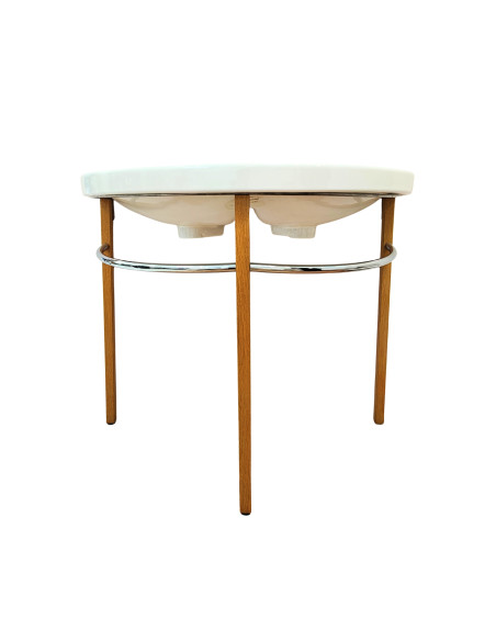 Keramiskā izlietne(dubulta)D96 balta - 2