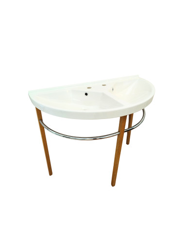 Keramiskā izlietne(dubulta)D96 balta - 3