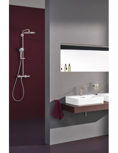 Grohe Euphoria - Shower set 310 with thermostat, 3 spray modes, supersteel 26075DC0 - 3