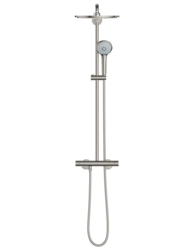 Grohe Euphoria - Shower set 310 with thermostat, 3 spray modes, supersteel 26075DC0 - 9