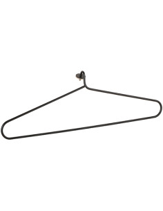 Hanger for electric towel rail 704151010, stainless steel, black - 1