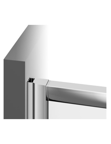 Shower corner BLRV2K-90 glossy aluminum+glass Grape, 1XV70C00ZG - 3