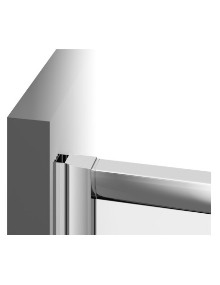 Shower corner BLRV2K-90 glossy aluminum+glass Grape, 1XV70C00ZG - 3