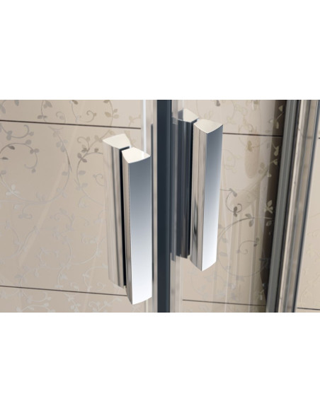 Ravak dušas stūris BLRV2K-90 spīdīgs alumīnijs+stikls Grape, 1XV70C00ZG - 6