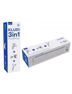 3in1 KLUDI set, PURE&EASY, basin+shower mixer with set - 2 2