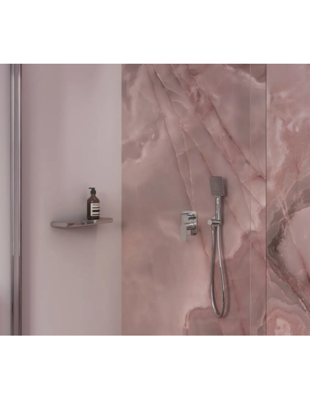 Deante apvali lentyna, montuojama prie sienos ADR_0511 - 9