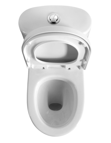 PETIT children´s combi toilet, S-trap/P-trap, white - 3