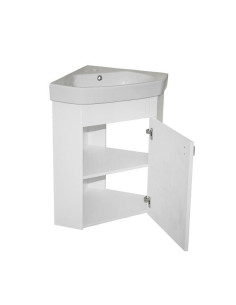 Aqualine Stūra izlietnes bloks Basic 930NVK46T, 47,5x47,5cm - 2 2