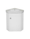 Aqualine Stūra izlietnes bloks Basic 930NVK46T, 47,5x47,5cm - 2