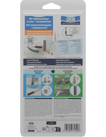 Mehaaniline puhastuskomplekt 875300, 25-50MM - 4