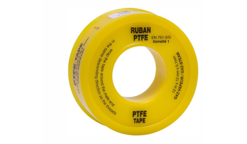 Teflon tape for gas12mmx12mx0.1mm 815205, GĀZEI - 1