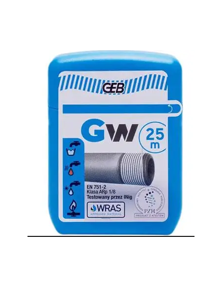 Vītņu blīv. diegs GW 25m 515200, 25 m - 2