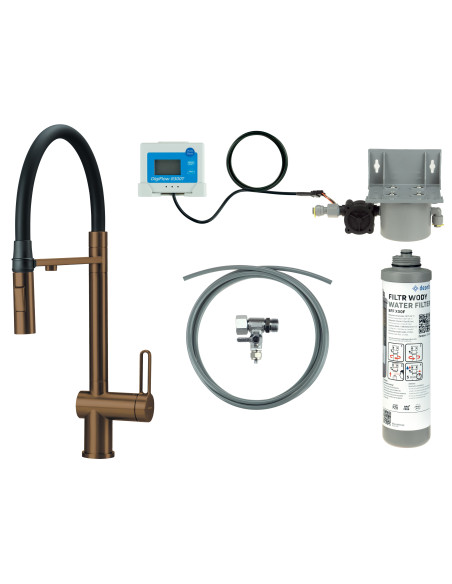 copy of Deante Magnetic Kitchen tap, with water filter connection, with elastic spout BRM_C75M - 2