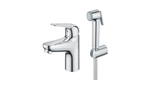 „Grohe Euroeco“ – praustuvo maišytuvas su bidė purškikliu, chromuotas 24264001 - 1