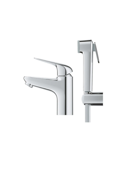 Grohe Euroeco - Valamusegisti bideedušiga, kroom 24264001 - 2