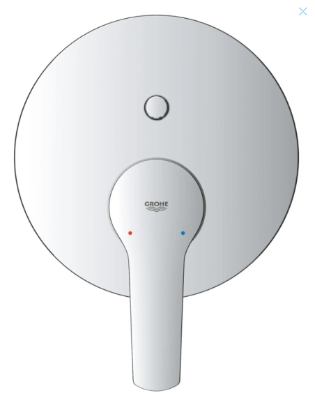 Grohe QuickFix Start - Shower set concealed, diameter 25 cm, 2 spray modes, chrome 25292000 - 11