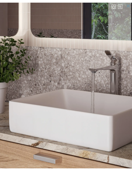 kielle Idolio - Virsmas izlietne 48,5x38cm, balta 30624520 - 2