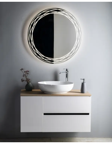 Sapho Ofelie washbasin 52x40 cm, without tap hole, without overflow, white AR433 - 6