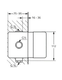 KLUDI 38636 maisītāja iekšējais mehānisms. - 2 2