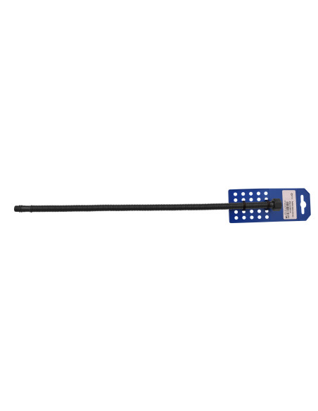 Painduv voolik (metallist lõõts) M10x1 G 1/2 - pikkus 35 cm - must matt, IT0012CMAT