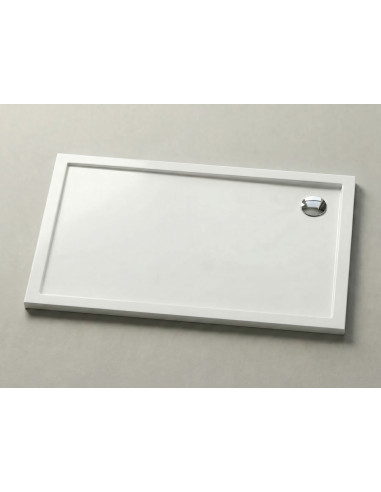 Dušas paliktnis QZ-120 1200x900mm, balts