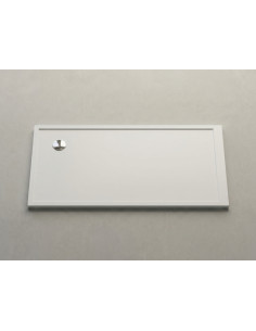 Dušas paliktnis QZ-145L 1450x800mm, kreisais, balts