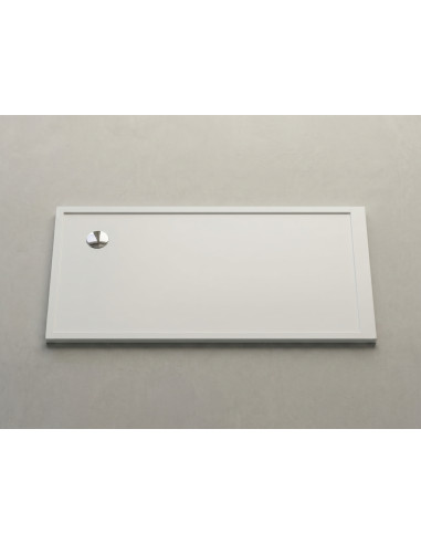 Dušas paliktnis QZ-145L 1450x800mm, kreisais, balts