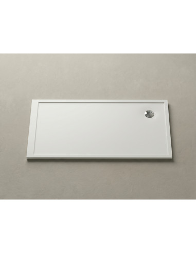 Dušas paliktnis QZ-145R1450x800mm, labais, balts